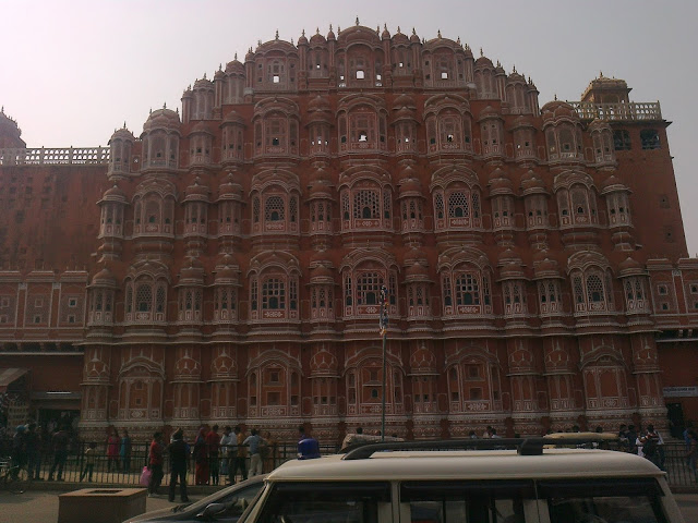 Front View of Hawa Mahal, Jaipur
